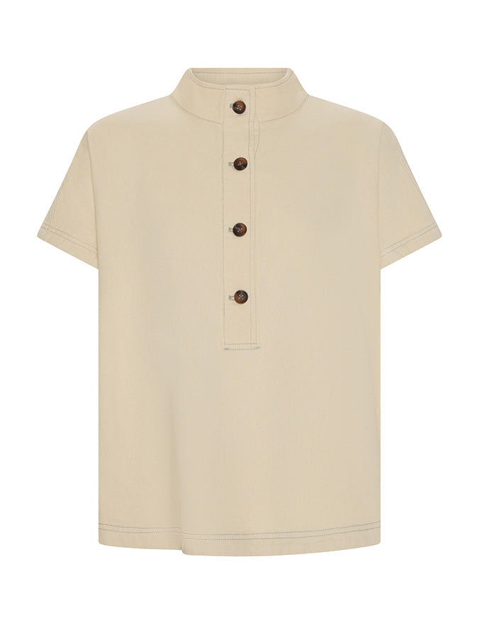 Anise Shirt Pebble