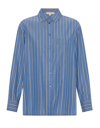 Aubin L/S Shirt Blue/Butter