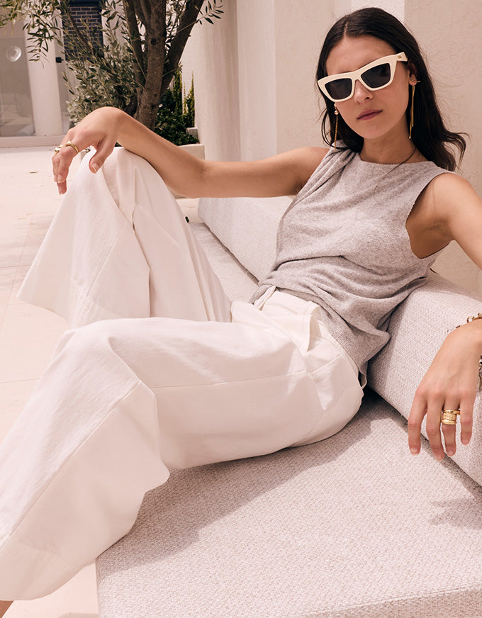 Lira Pant - White