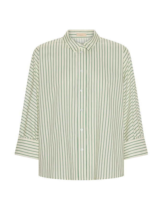 Botanica Stripe Shirt Botanica Print