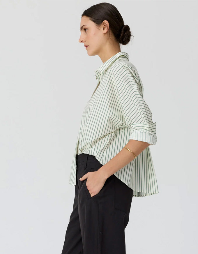 Botanica Stripe Shirt Botanica Print