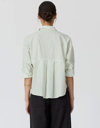 Botanica Stripe Shirt Botanica Print