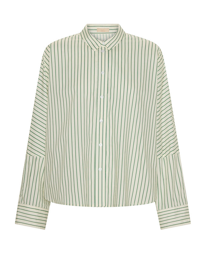 Botanica Stripe Shirt Botanica Print