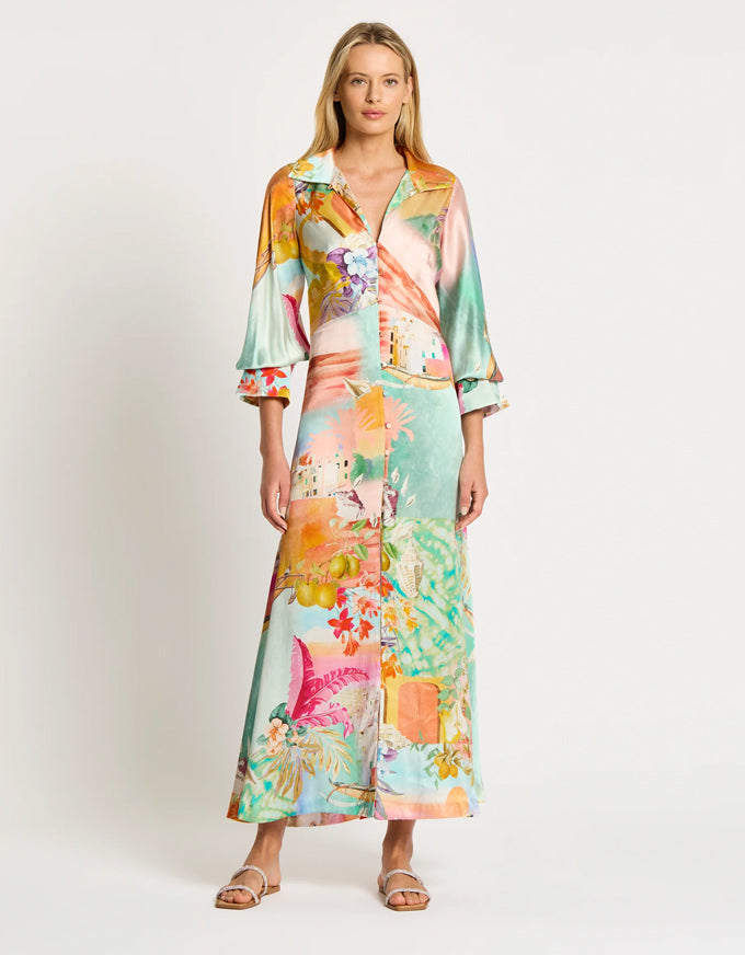 Paradise Shirt Dress - Australian Made