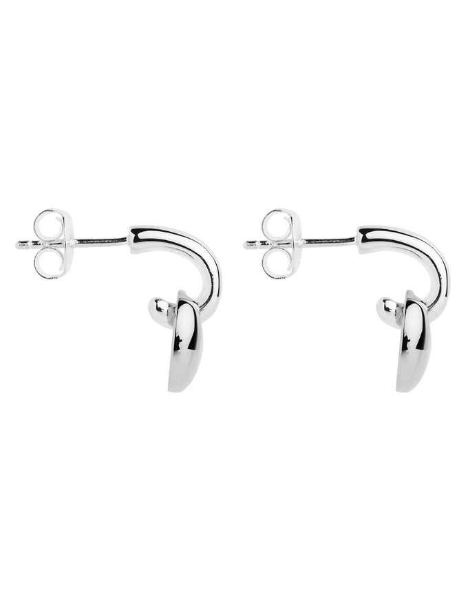 Pebble Drop Earring Silver