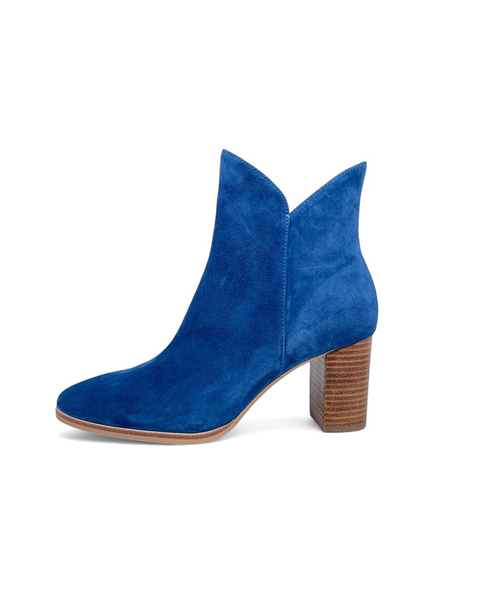 Astronomy Ankle Boots Light Navy Suede