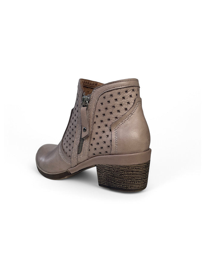 Barlow Ankle Boots Taupe Leather
