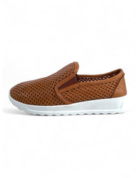 EG219 Sneakers Tan Leather