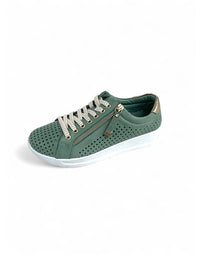 EG256 Sneakers Emerald Leather