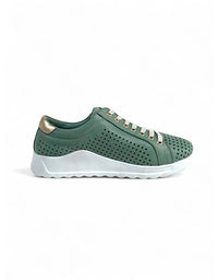 EG256 Sneakers Emerald Leather