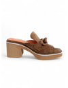 JENNYS Heels Light Choc Suede