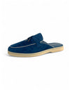 LOTTIES Flats Light Navy Suede