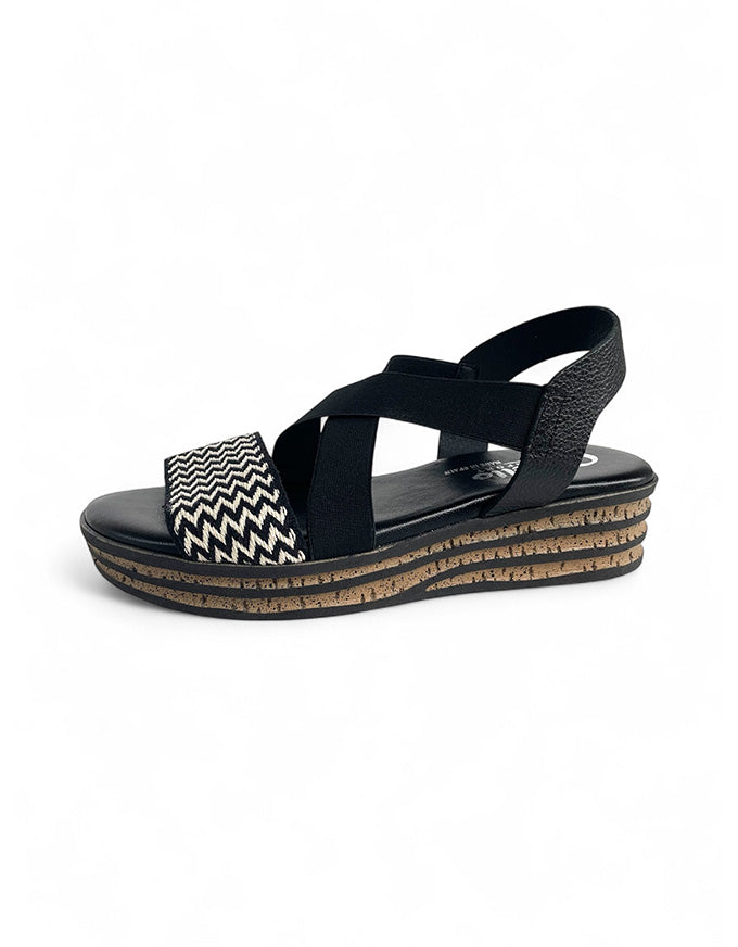 Virtue Sandals Black