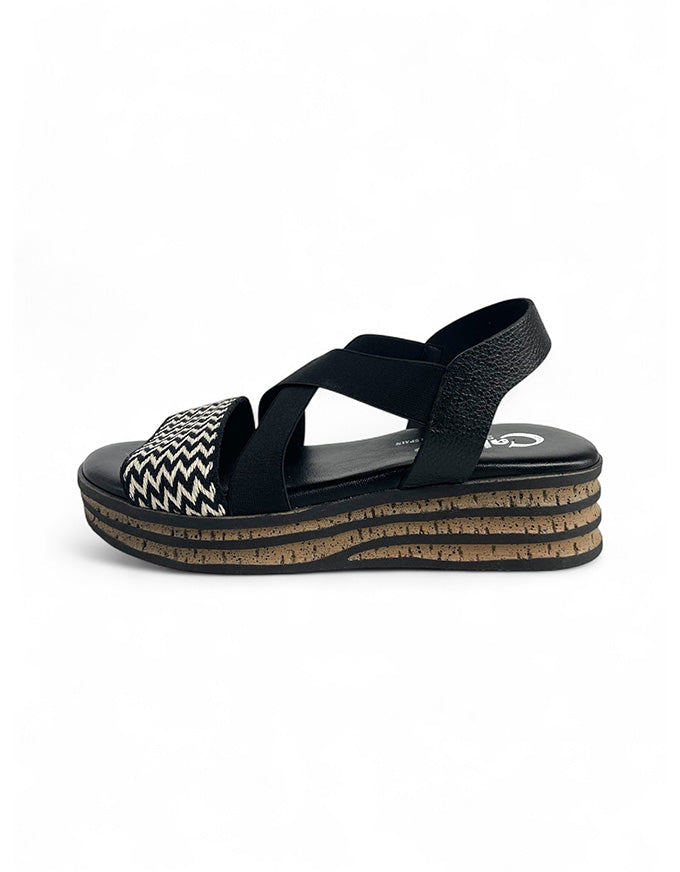 Virtue Sandals Black