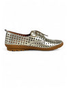 Kroon Flats Gold Metallic Leather