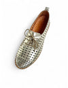 Kroon Flats Gold Metallic Leather