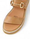 SABRI Leather Sandals Tan