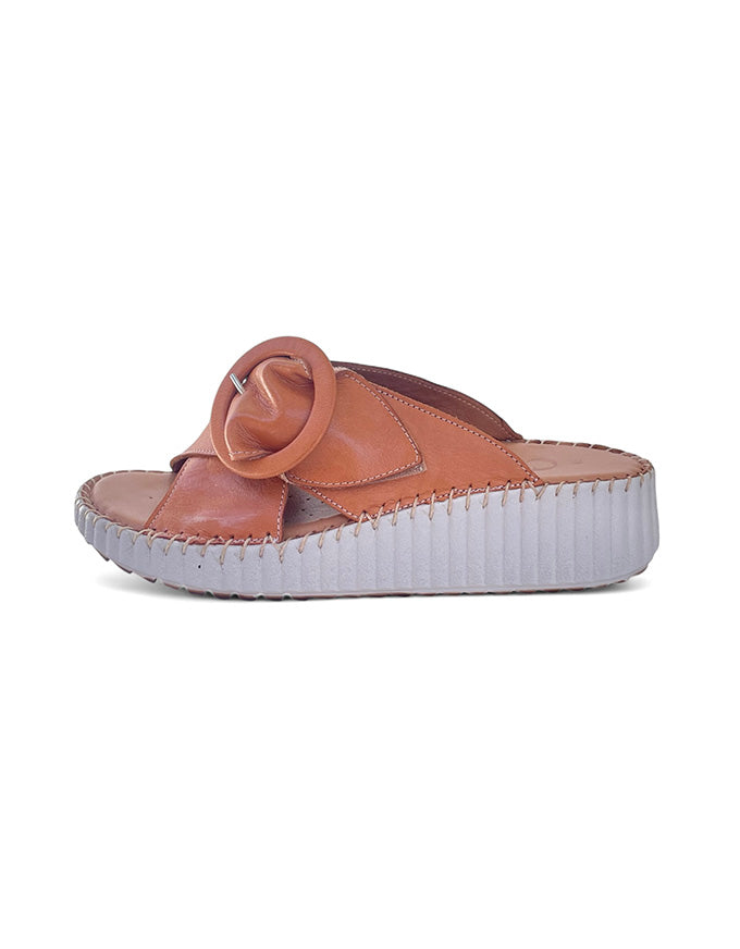TORCH Sandals Tan Leather