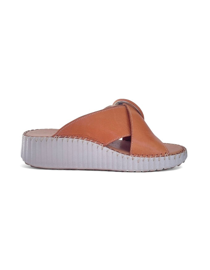 TORCH Sandals Tan Leather