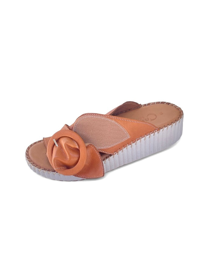 TORCH Sandals Tan Leather