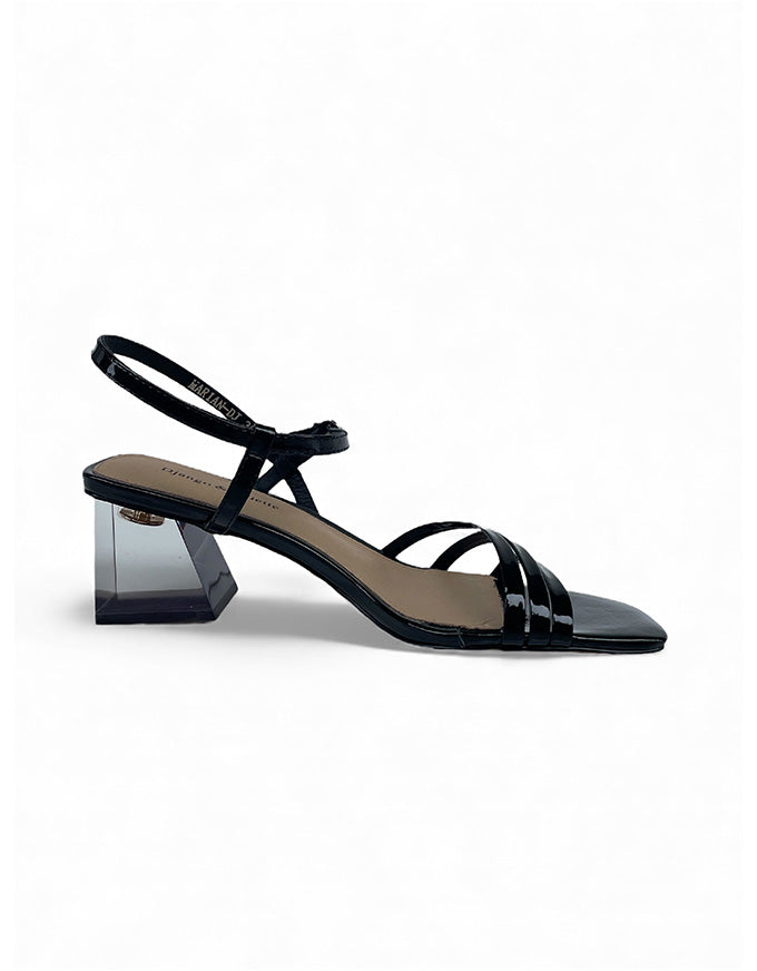 MARIAN Heels Black Patent Leather