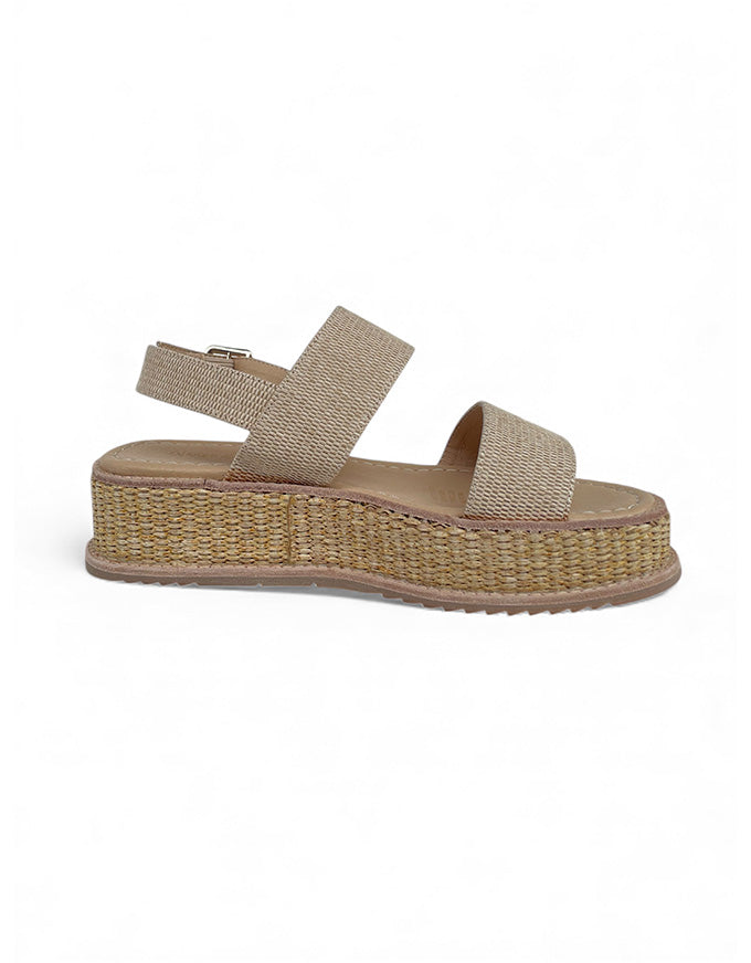 Vienna Sandals Natural Raffia
