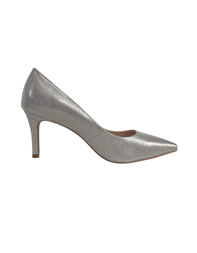 Barrios Heels Beige Gold Washed Leather