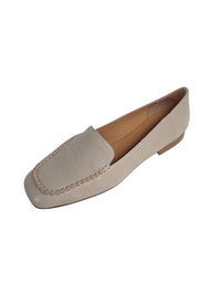 Pansha Leather Flats Vanilla