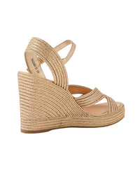 Emarson Rope Wedges Gold