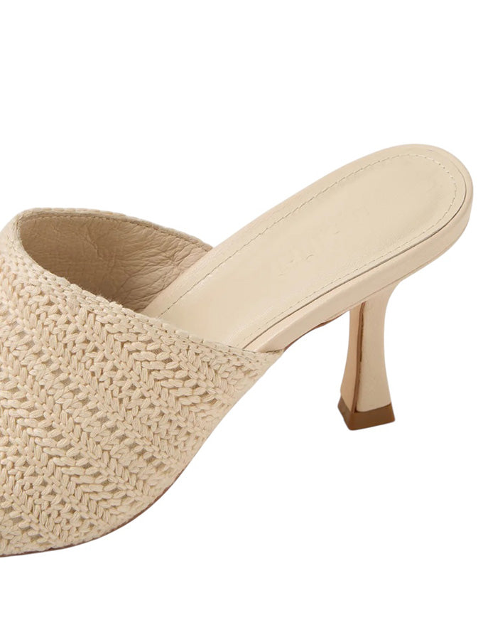 Wesena Woven Heel Vanilla