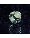 Chroma Silver Moonstone Ring