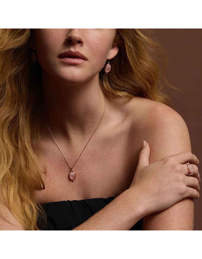 Fleur Rose Quartz Ring