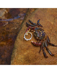 Mermaid Pearl Ring Silver