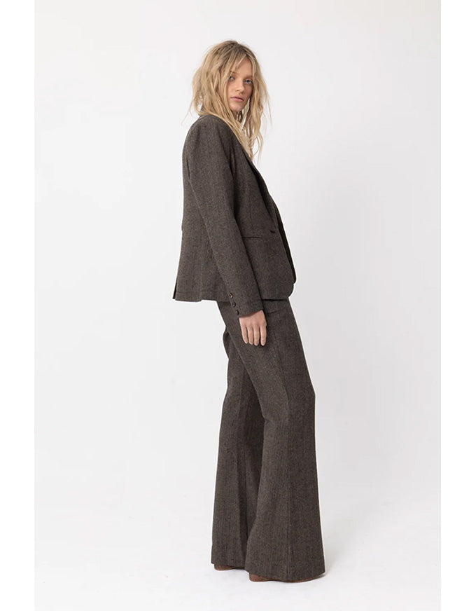 Romeo Pant Herringbone Hazelnut