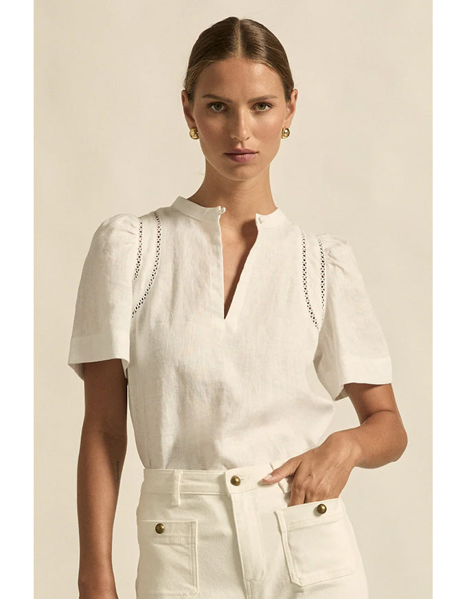 Recollect Top - Porcelain