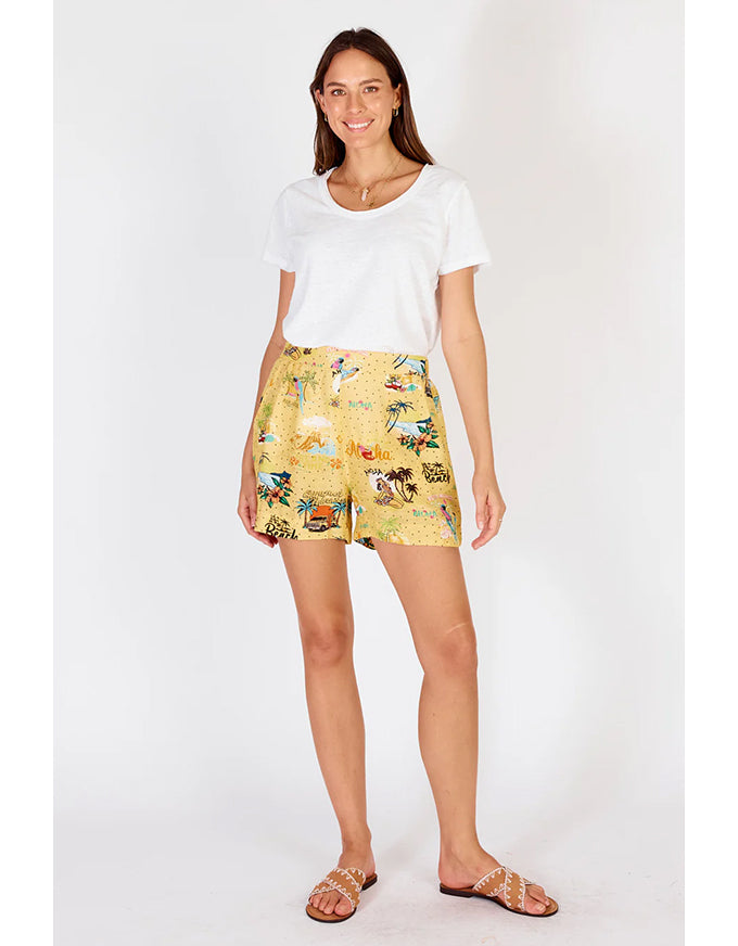 Ohana Shorts Yellow