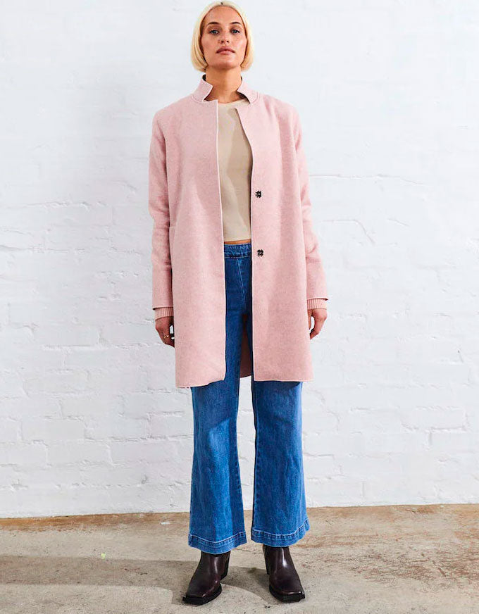 Rye Coat - Pink
