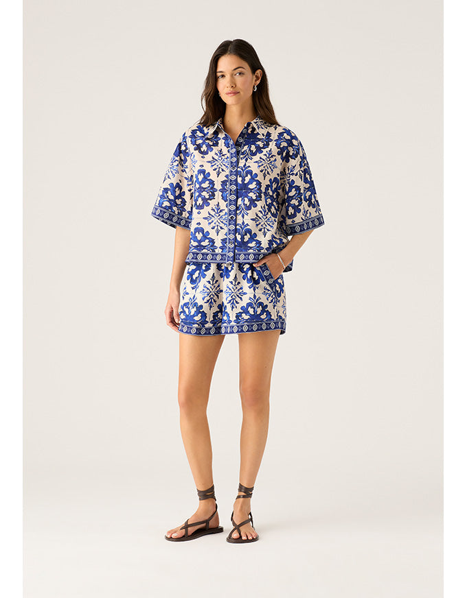 Mirella Print Shirt