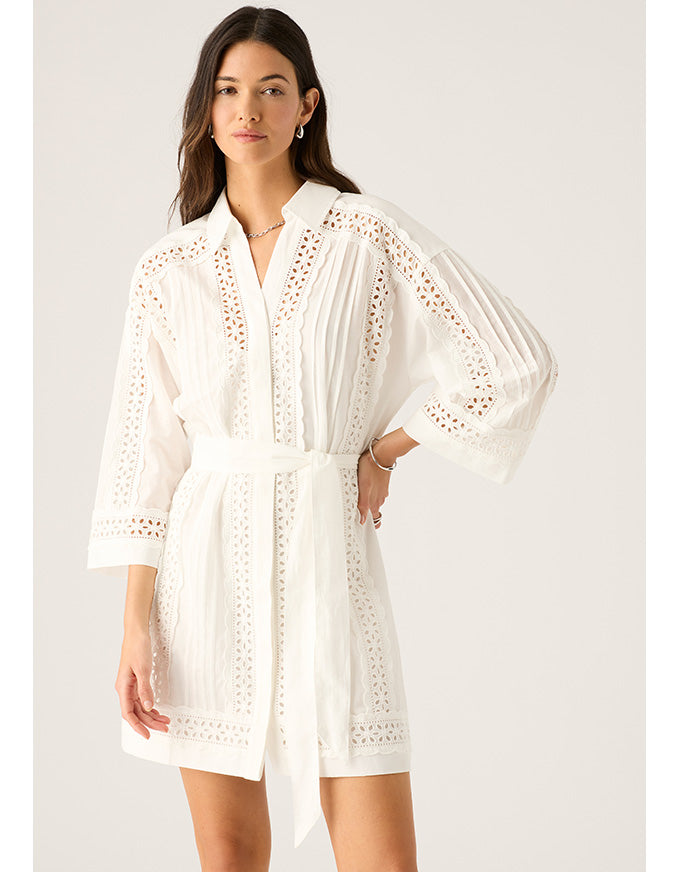 Valentina Mini Dress White