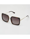 Alex Tortoiseshell Gold Brown Sunglasses