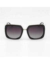 Alex Crystal Black Gold Smoke Sunglasses