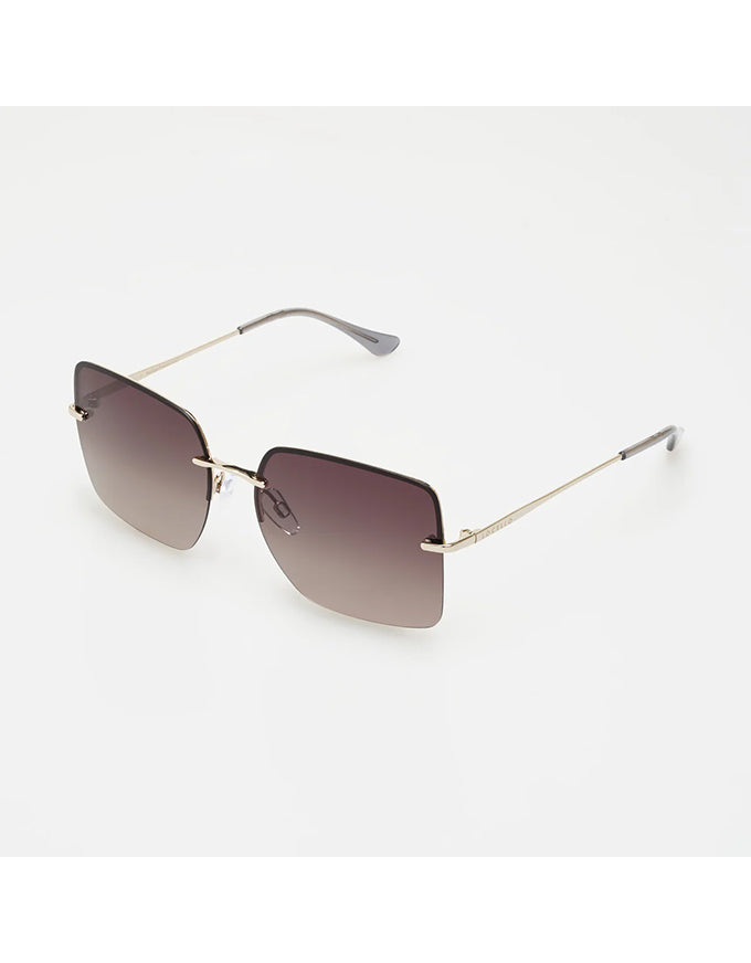 Kendall Gold Brown Sunglasses