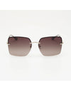 Kendall Gold Brown Sunglasses