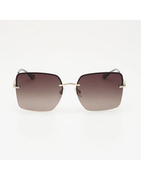 Kendall Gold Brown Sunglasses