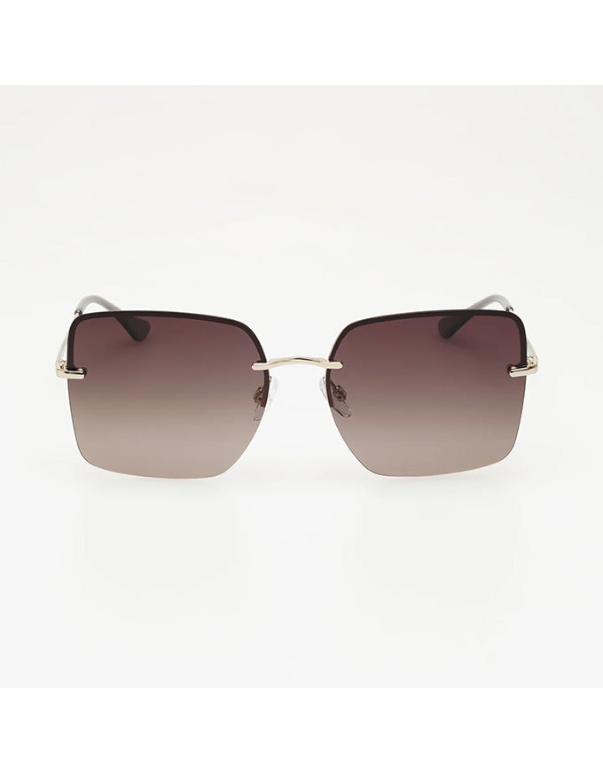 Kendall Gold Brown Sunglasses