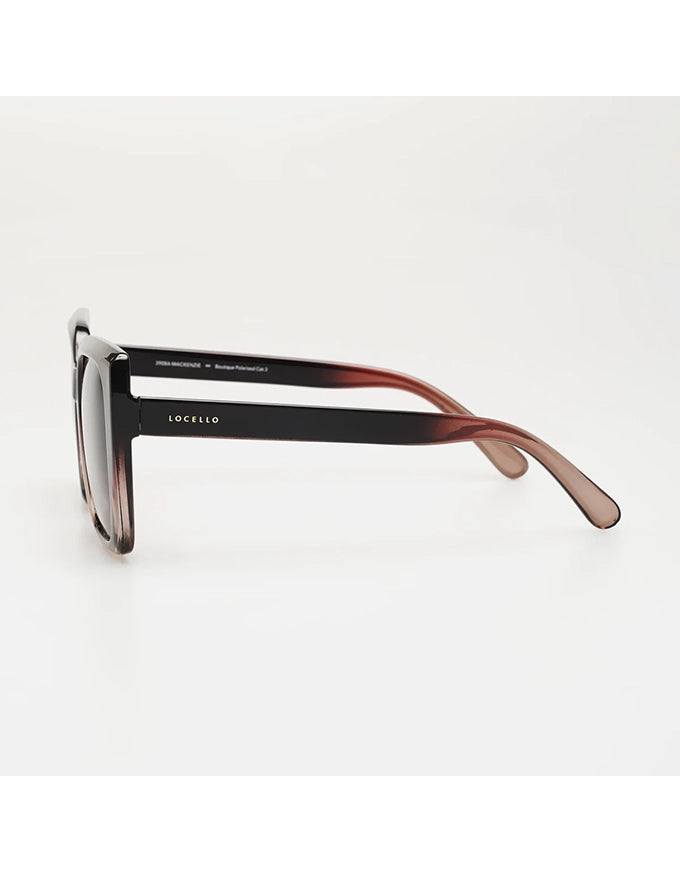 Mackenzie Sunglasses Ombre Plum Brown