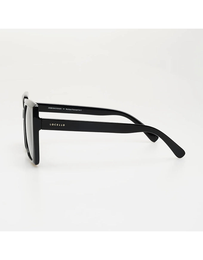 Mackenzie Sunglasses Black Smoke