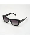 Mallory Sunglasses Black Smoke