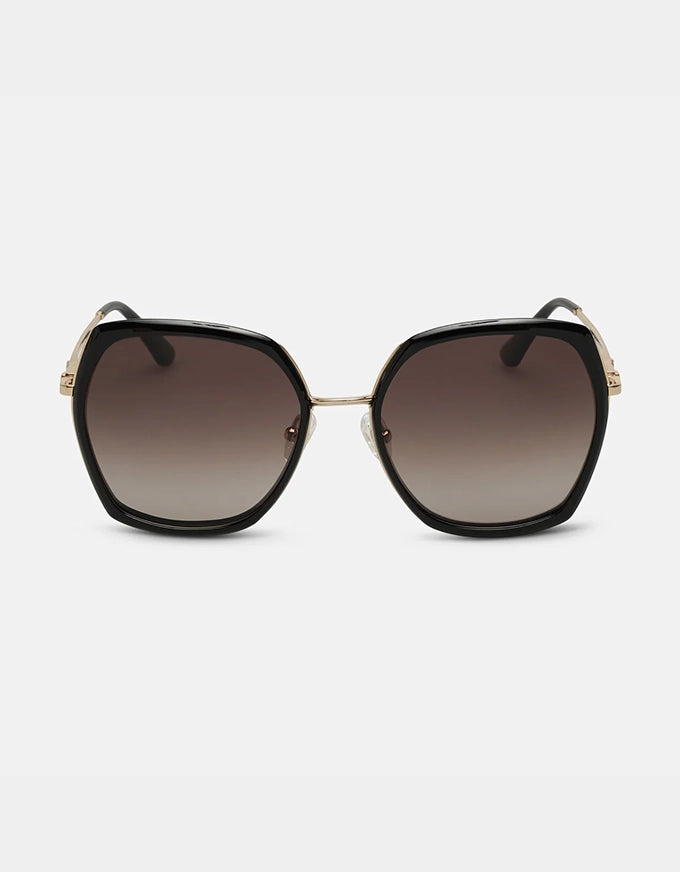 Indigo Sunglasses Black Brown