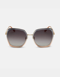 Indigo Sunglasses Ombre Blue Pink Smoke